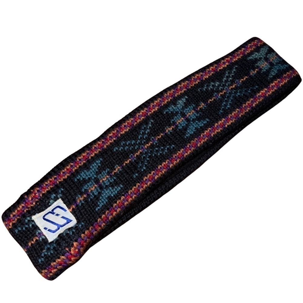 Murray Merkley Vintage Pure Virgin Wool Handmade Headband Made in Canada